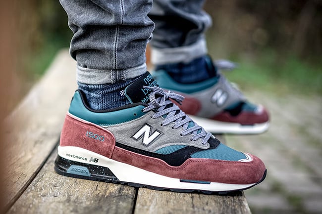 New Balance 1500 Burgundy / Teal