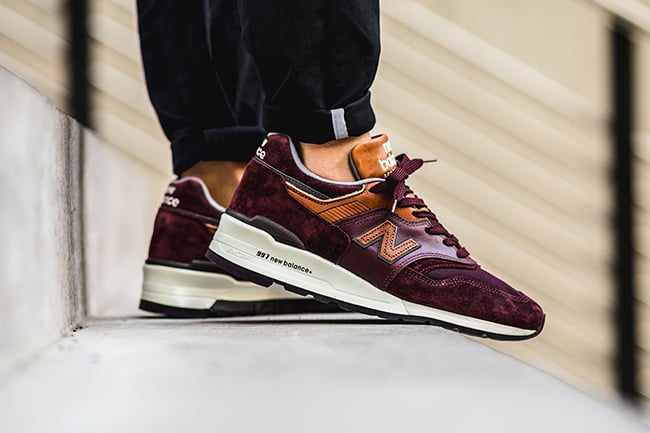 new balance 997 marron