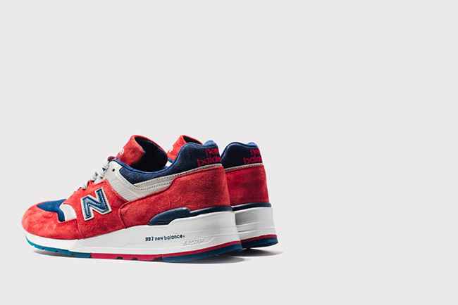 New Balance 997 Ski Red Navy