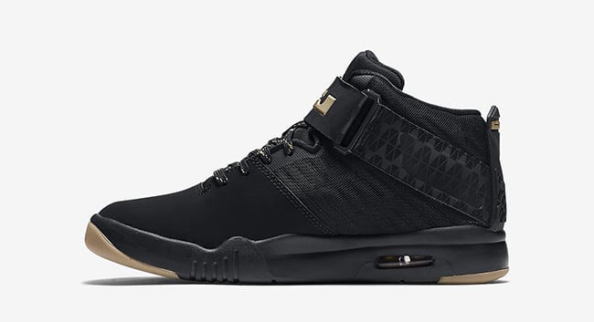 Nike Air Akronite Black Metallic Gold