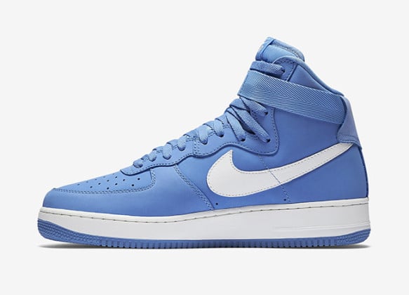 blue air force 1 high top