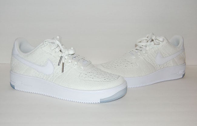 Video: Nike Flyknit Air Force 1 Low ‘White Ice’