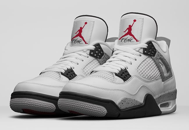 Nike Air Jordan 4 OG White Cement 2016