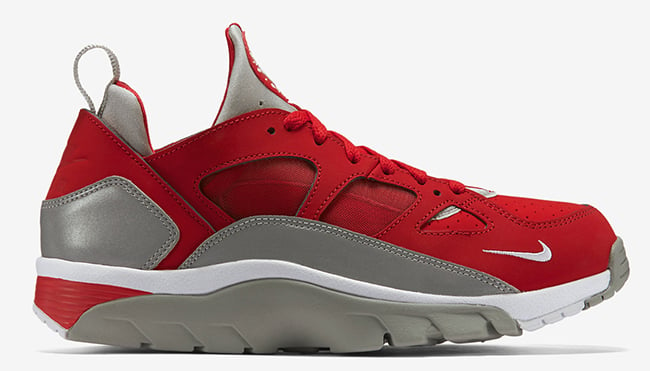 nike air huarache low red