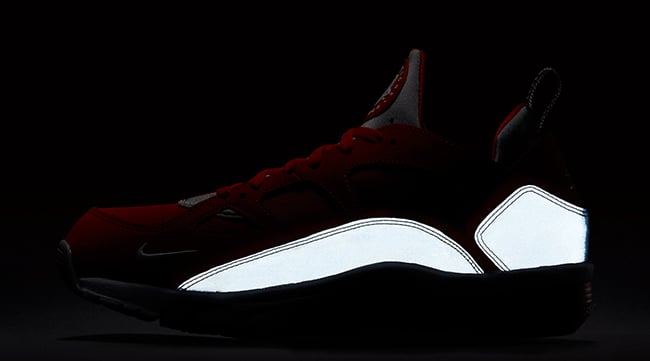 Nike Air Trainer Huarache Low Red Reflective Silver