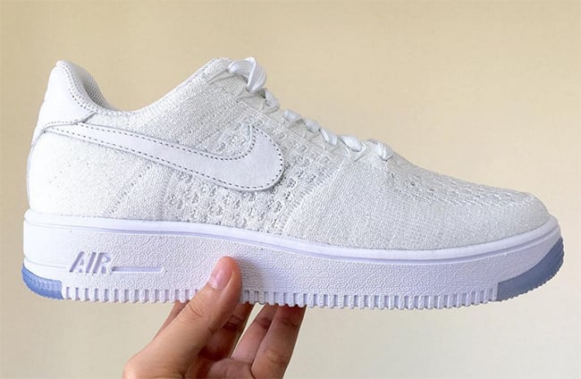 air force 1 ultra flyknit low white ice