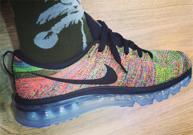 Multicolor Nike Flyknit Air Max