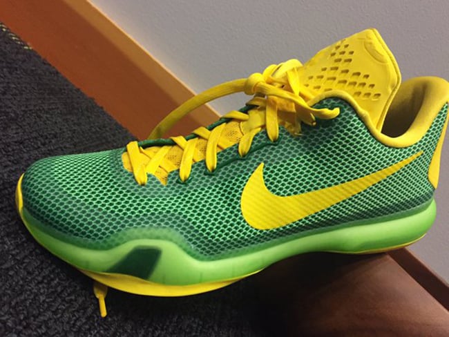 Nike Kobe 10 Oregon Ducks