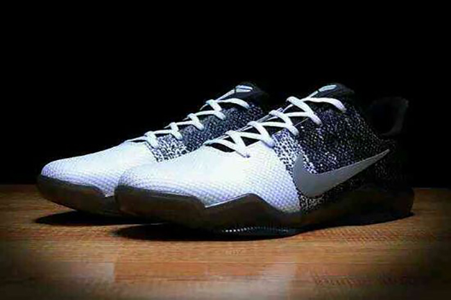 kobe 11 black white