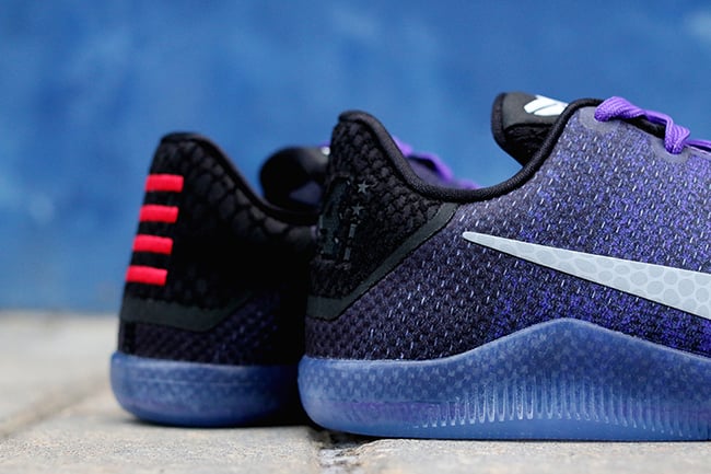 kobe 11 purple and black