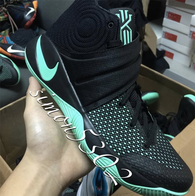 Nike Kyrie 2 Black Green Glow Release Date
