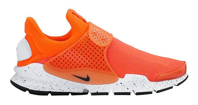 Nike Sock Dart Orange White 2016