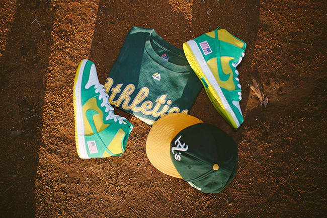 nike sb oakland athletics