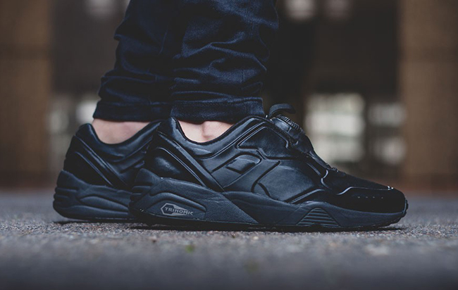 all black puma disc