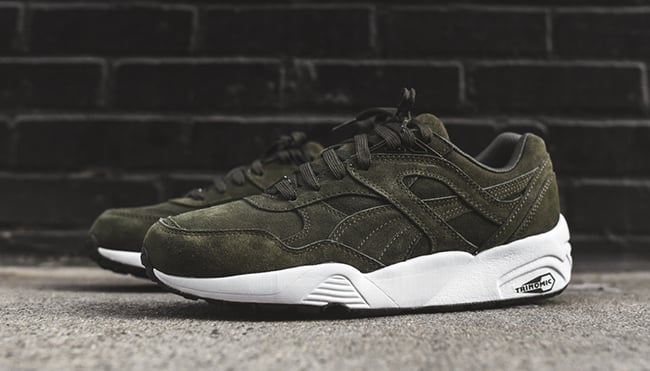 puma r698 suede black