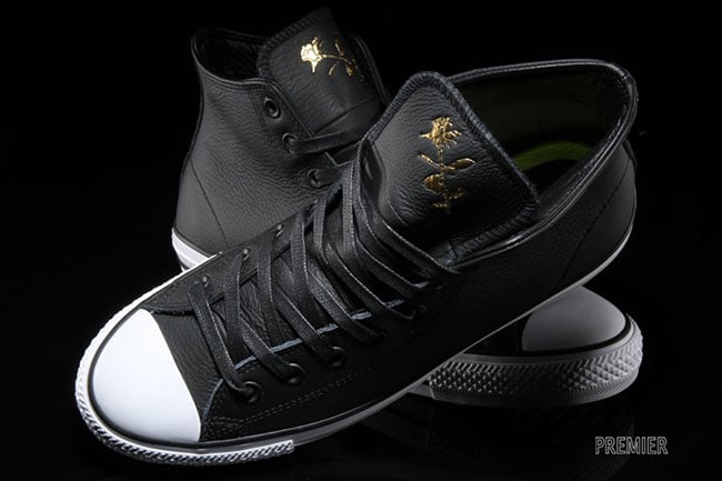 Sage Elsesser Converse CTAS Pro Hi Black Gold