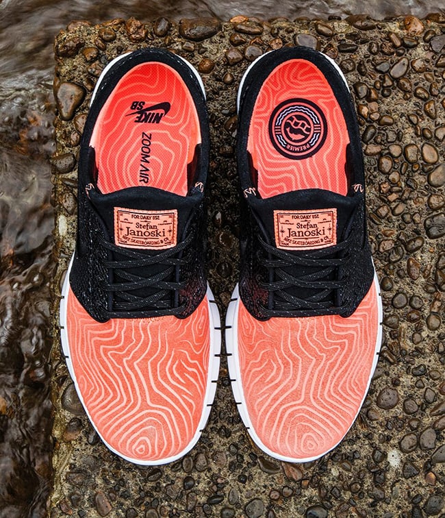 Salmon Premier Nike SB Stefan Janoski Max Fish Ladder