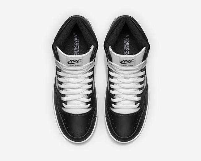 Undercover Nike Court Force Hi Black