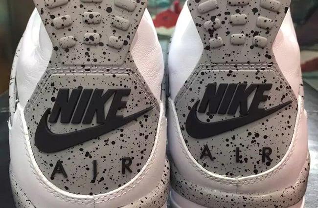 White Cement Nike Air Jordan 4 OG 2016