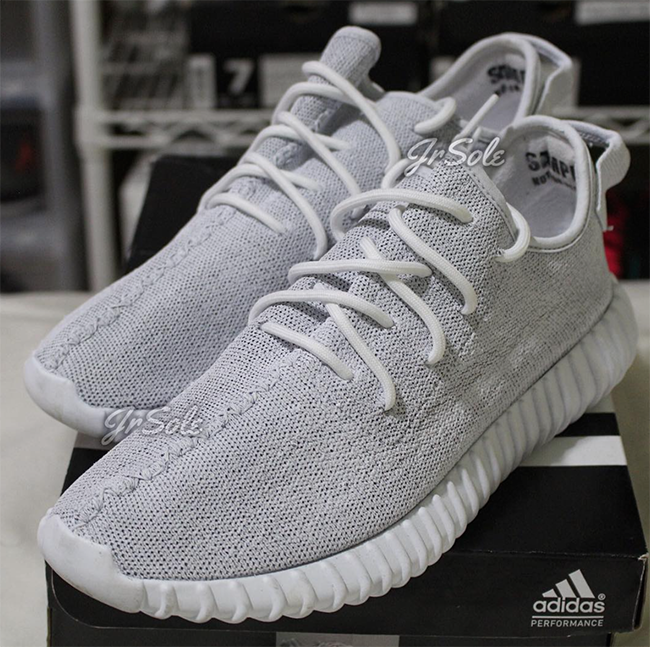 White Yeezy 350 Boost 2016