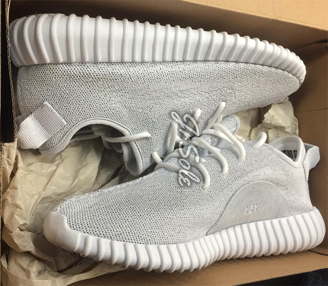 White Yeezy 350 Boost 2016