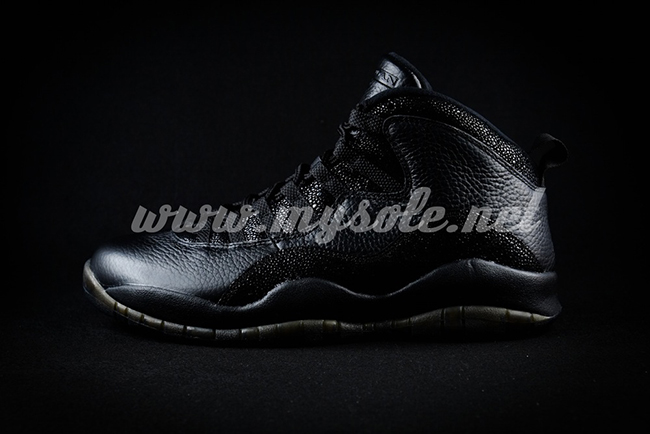 2016 Black Air Jordan 10 OVO