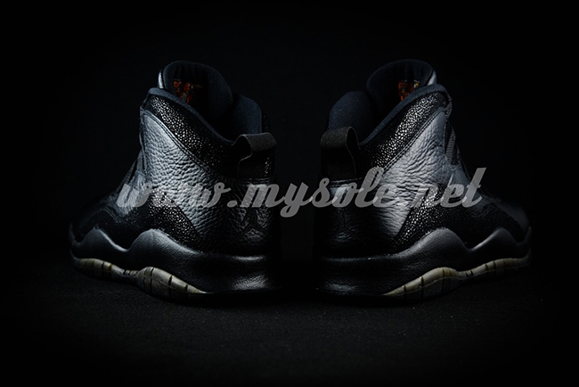 2016 Black Air Jordan 10 OVO