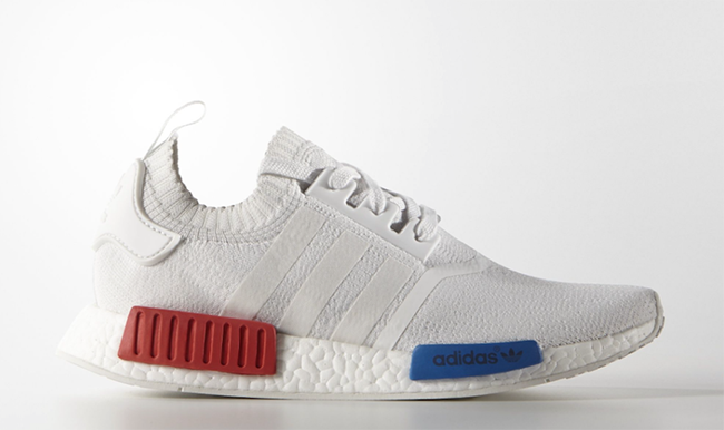 white red and blue nmds