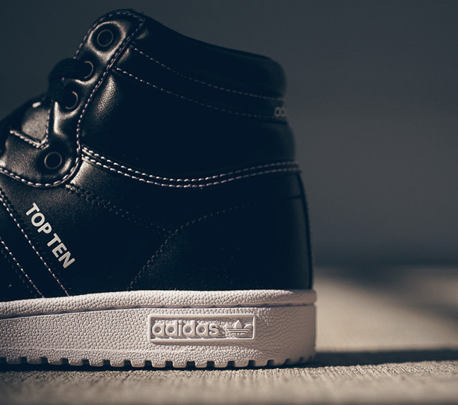 adidas Top Ten Hi Black | SneakerFiles