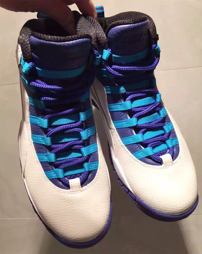 Air Jordan 10 Hornets 2016