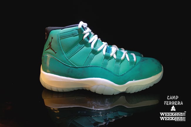 Air Jordan 11 Esmeralda Custom | SneakerFiles