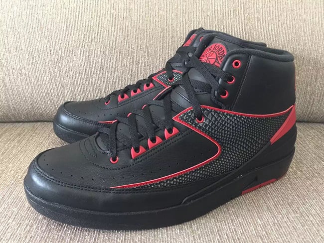 Air Jordan 2 Alternate 87 Black Red