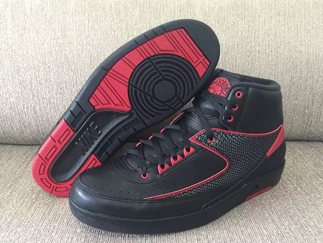 Air Jordan 2 Alternate 87 Black Red