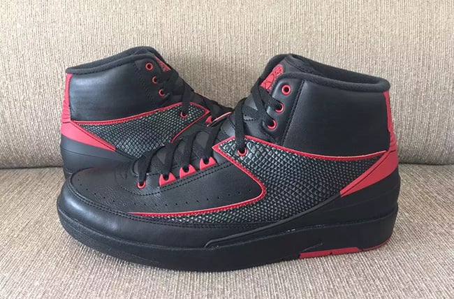 Air Jordan 2 Alternate 87 Black Red