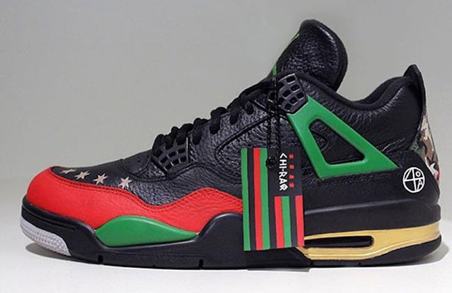 Air Jordan 4 ‘Chi-Raq’ Custom for Spike Lee