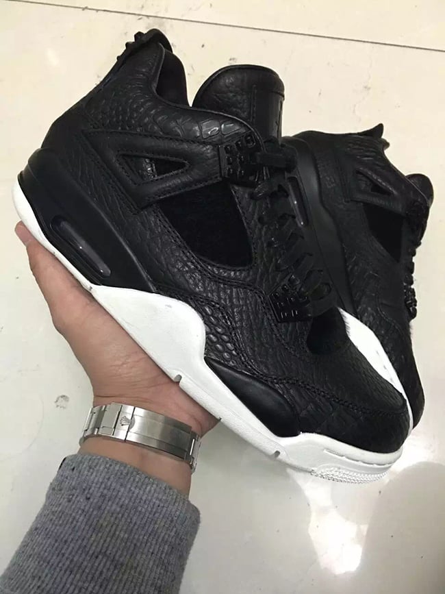 Air Jordan 4 Retro Premium Black