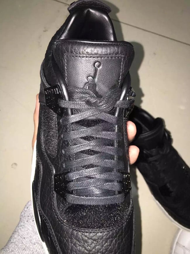 Air Jordan 4 Retro Premium Black