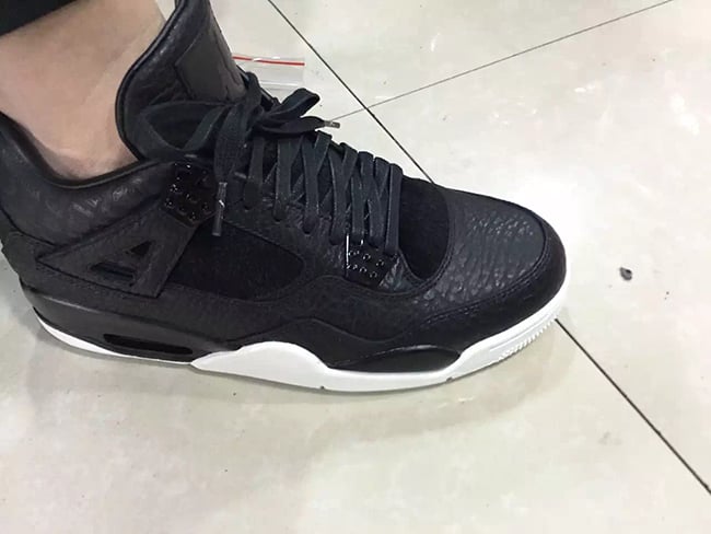Air Jordan 4 Retro Premium Black