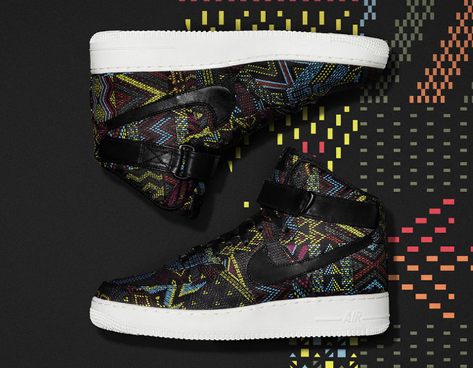 nike air force 1 high bhm