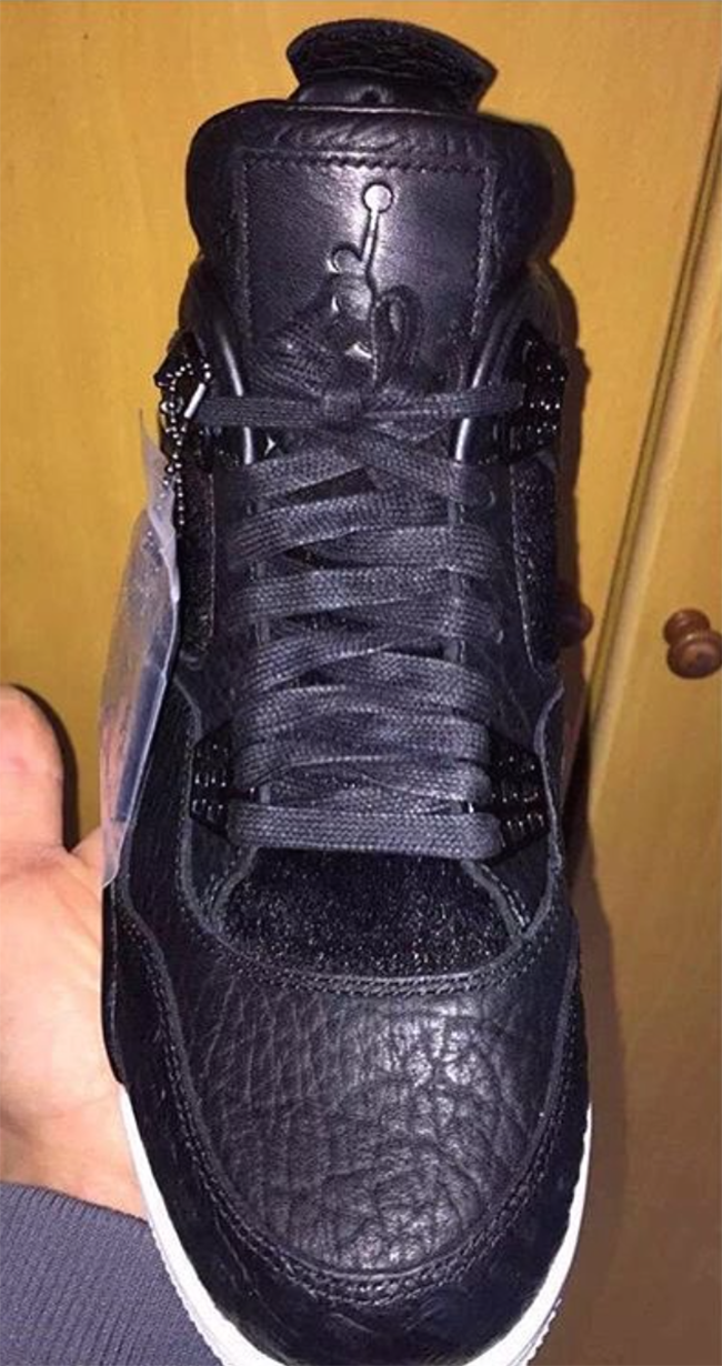 Black Air Jordan 4 Pinnacle