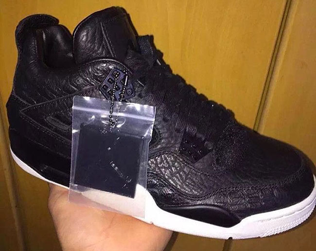 Black Air Jordan 4 Pinnacle