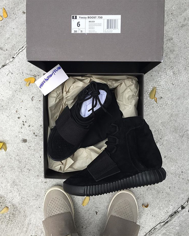 yeezy boost 750 black box