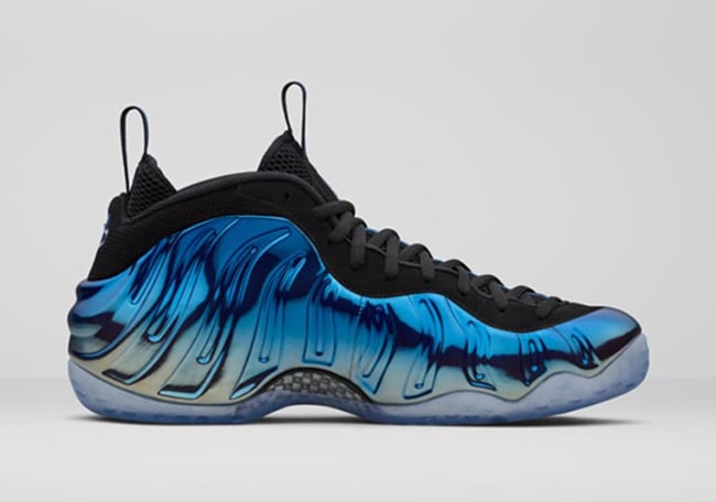 Blue Mirror Foamposite One