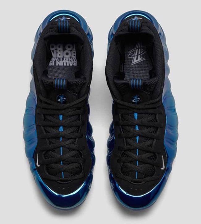 Blue Mirror Foamposite One