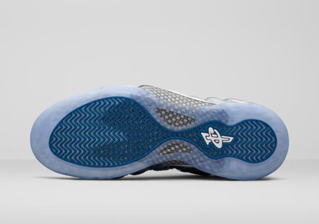 Blue Mirror Foamposite One