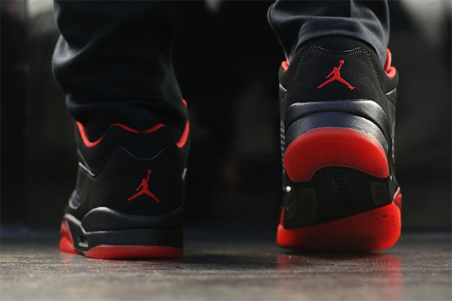 Air Jordan 5 Low Alternate On Feet
