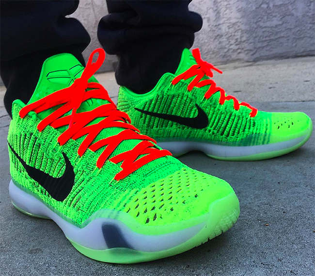 NikeID Kobe 10 Elite Low Grinch 