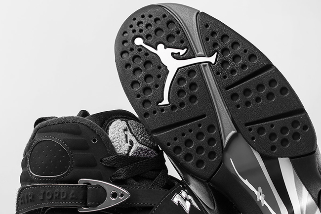 Jordan 8 Retro Black Chrome 2015