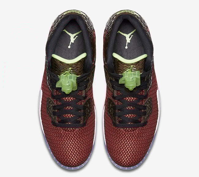 Jordan Air Spike 40 Red Ghost Green