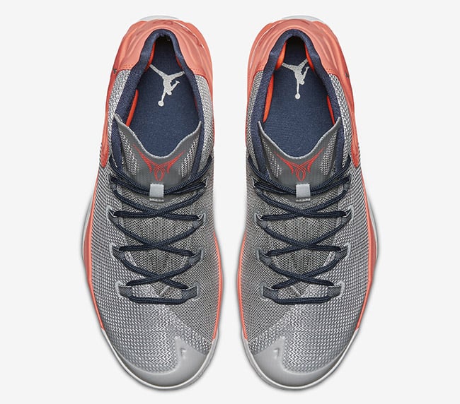 Jordan Melo M12 Grey Silver Orange